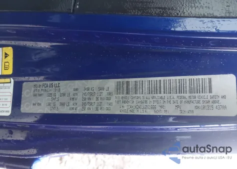 2018 Jeep Wrangler Unlimited Sport 4X4 z USA, uszkodzony, nr VIN 1C4HJXDN1JW261666